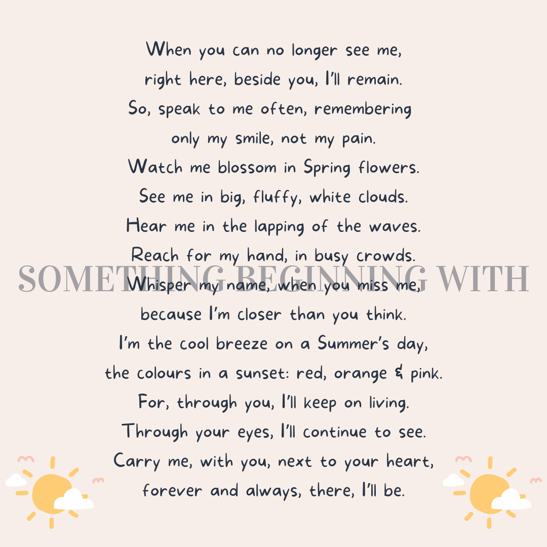 Personalised Poems (pdf version)