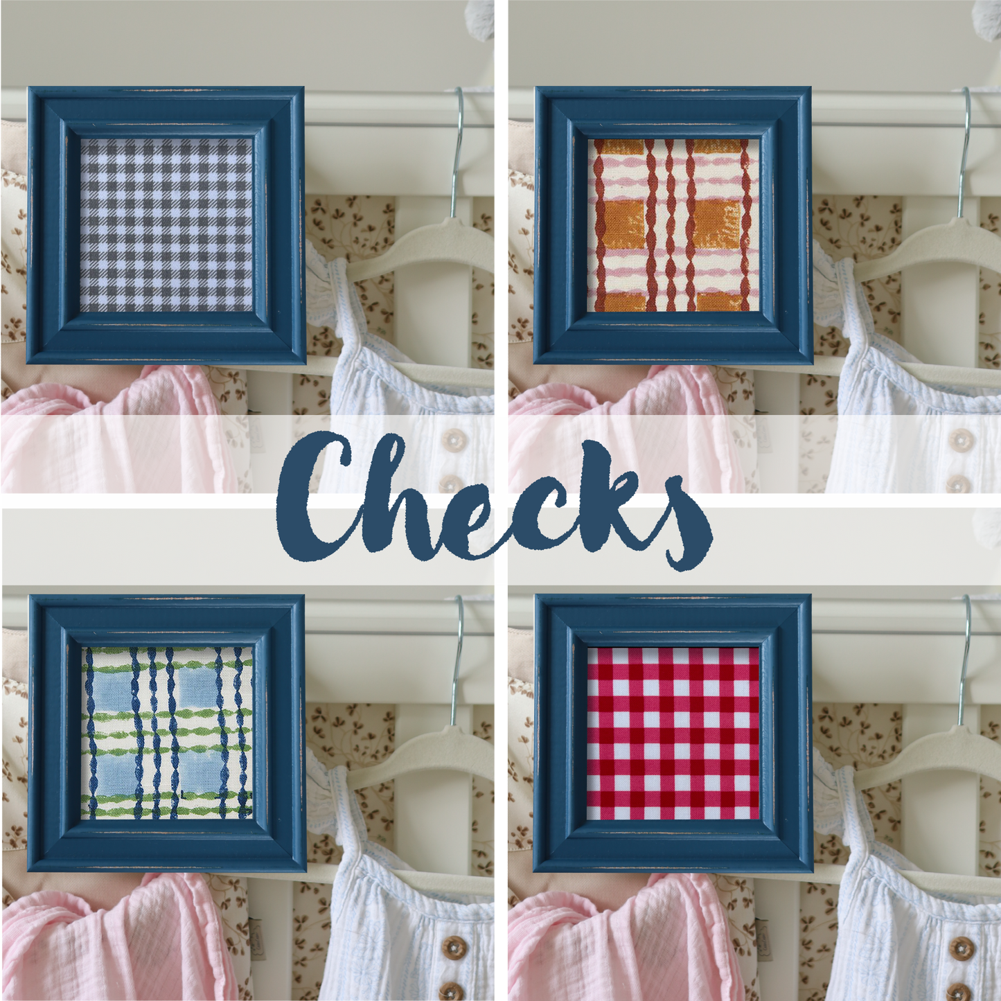 Blue Frame - Checks