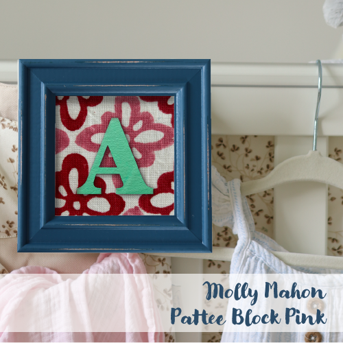 Blue Frame - Block Print