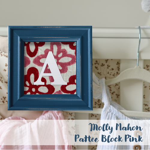 Blue Frame - Block Print