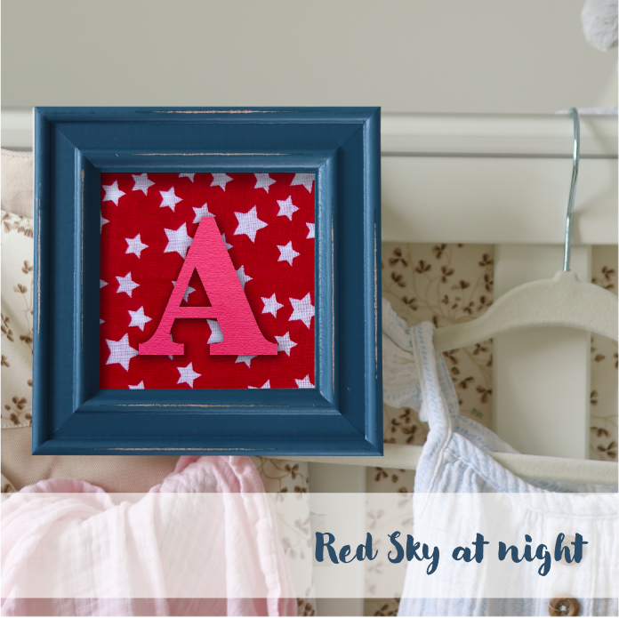 Blue Frame -Stars