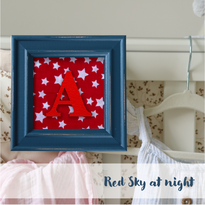 Blue Frame -Stars
