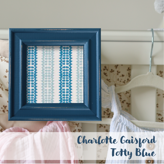 Blue Frame - Stripes