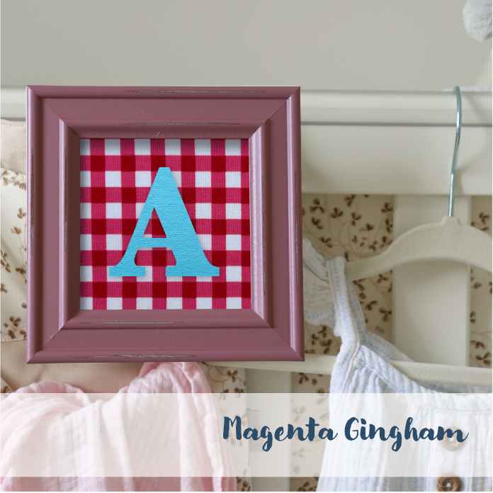 Pink Frame - Checks