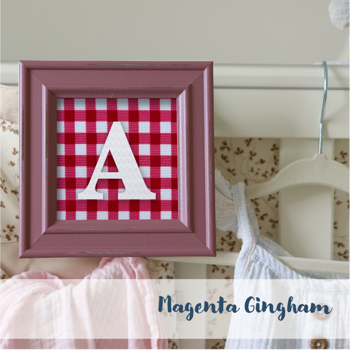 Pink Frame - Checks