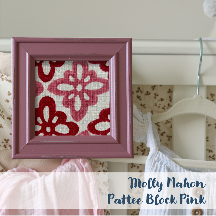 Pink Frame - Block Print
