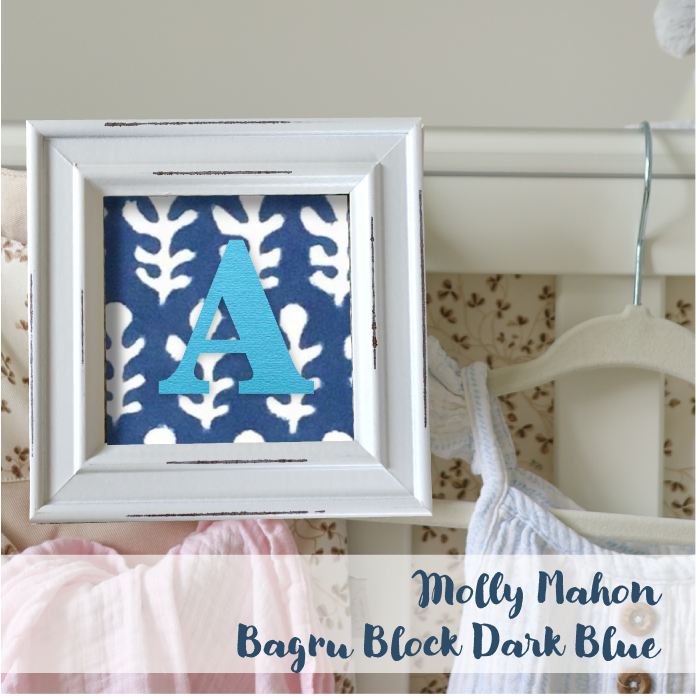 White Frame - Block Print