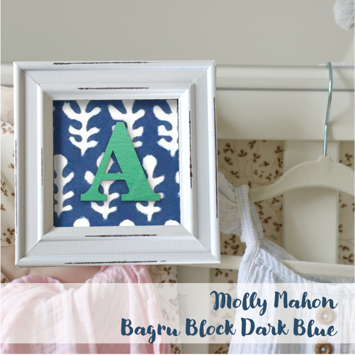 White Frame - Block Print