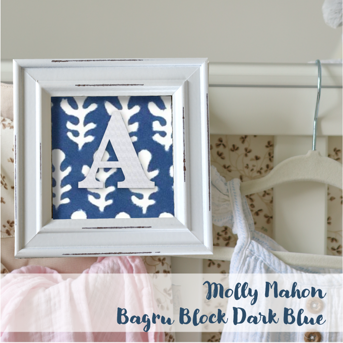 White Frame - Block Print
