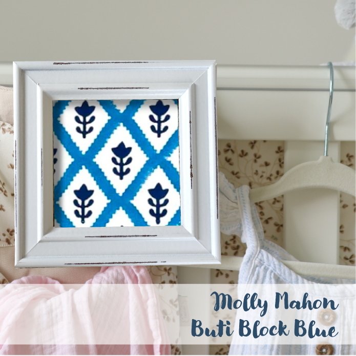 White Frame - Block Print