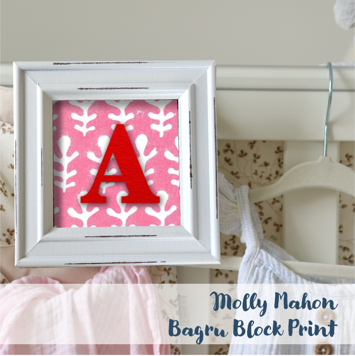 White Frame - Block Print
