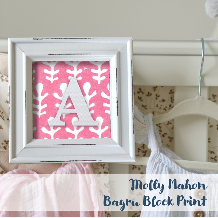 White Frame - Block Print
