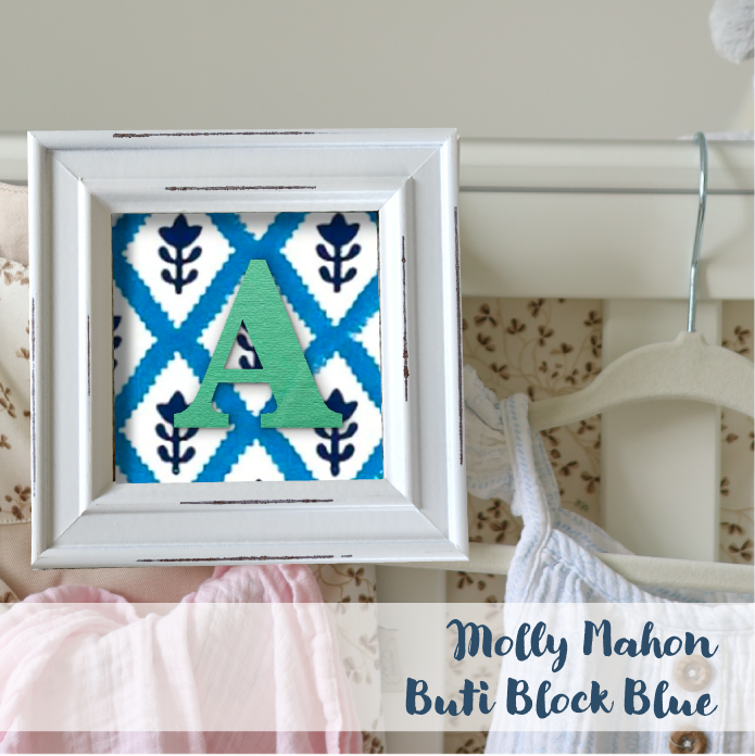 White Frame - Block Print