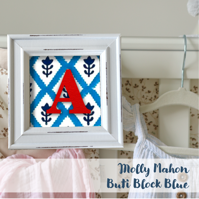 White Frame - Block Print