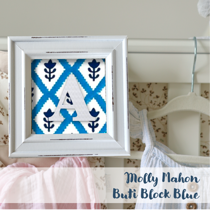 White Frame - Block Print