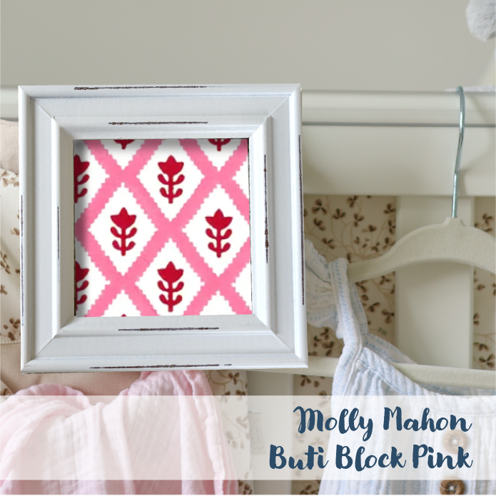 White Frame - Block Print