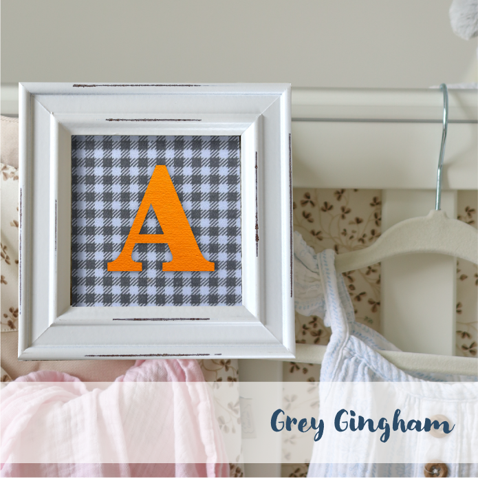 White Frame -Checks