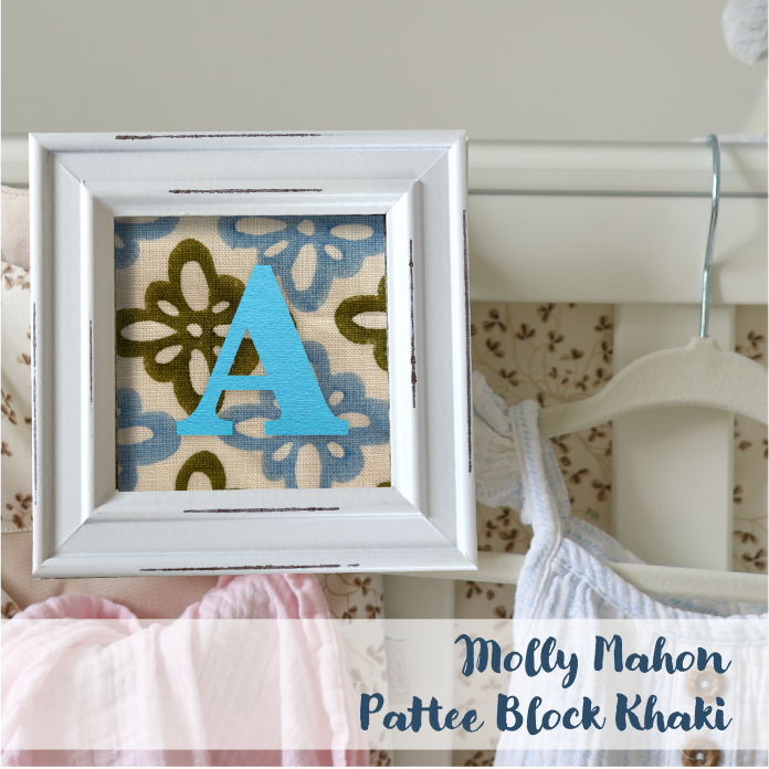 White Frame - Block Print