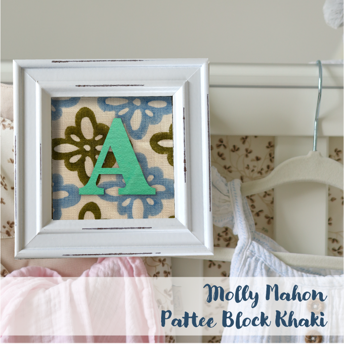 White Frame - Block Print