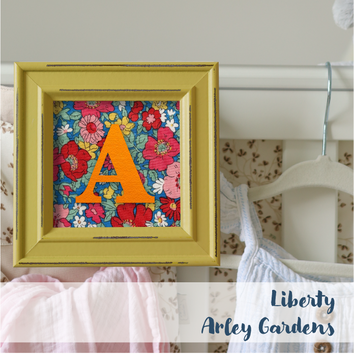 Yellow Frame - Floral