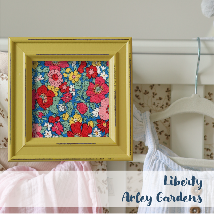 Yellow Frame - Floral