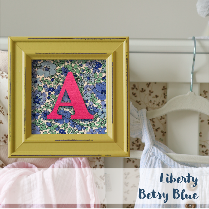 Yellow Frame - Floral