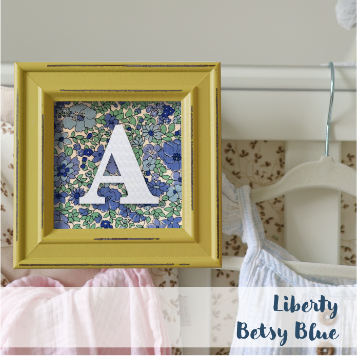 Yellow Frame - Floral