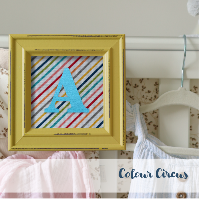 Yellow Frame - Stripes
