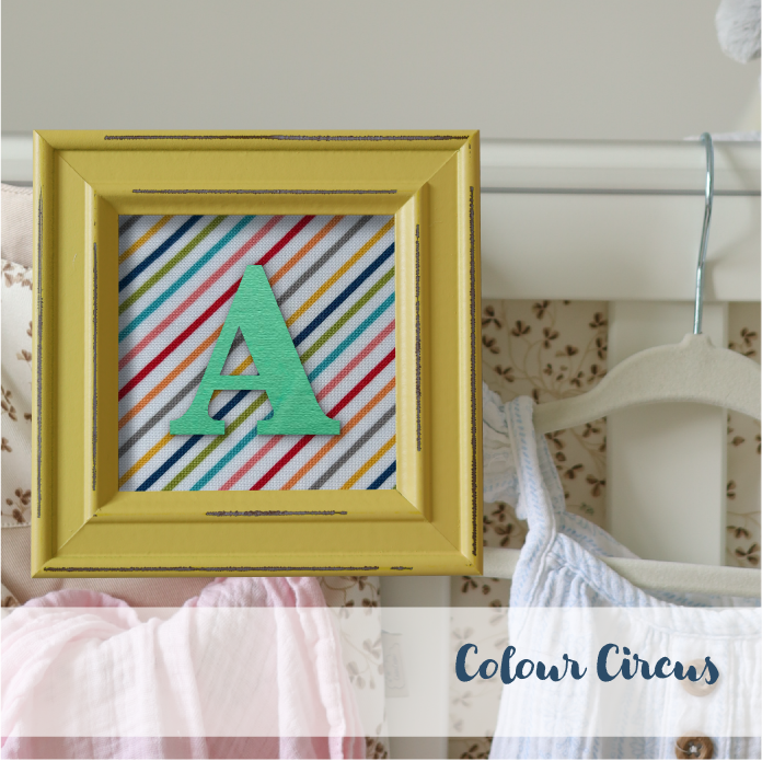 Yellow Frame - Stripes