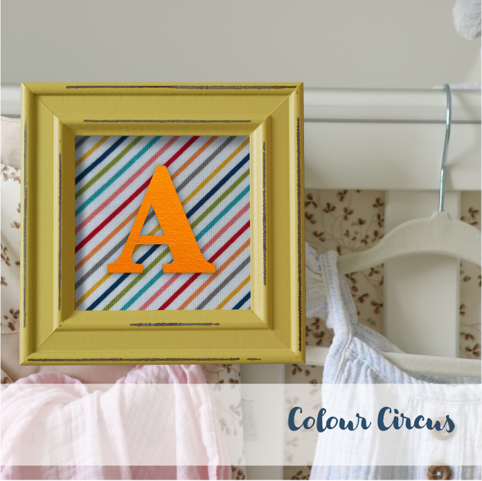 Yellow Frame - Stripes