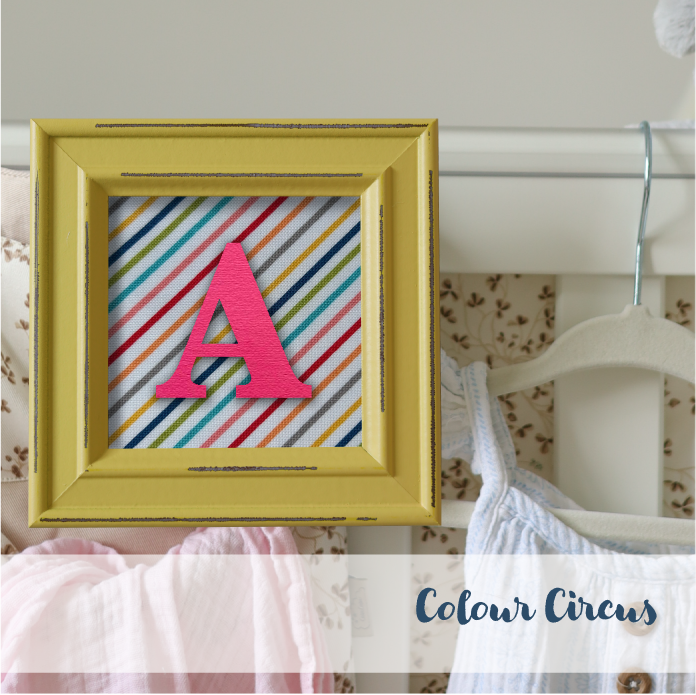 Yellow Frame - Stripes