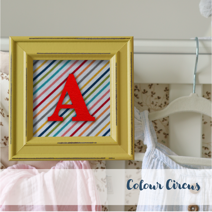 Yellow Frame - Stripes