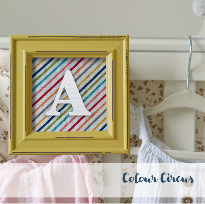 Yellow Frame - Stripes