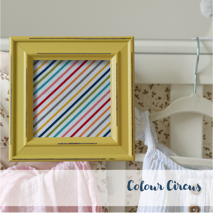 Yellow Frame - Stripes