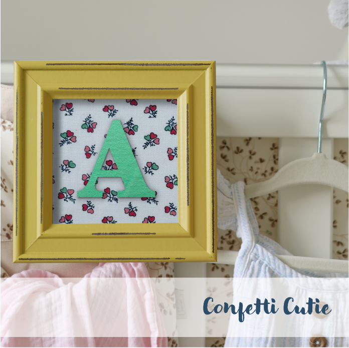 Yellow Frame - Floral