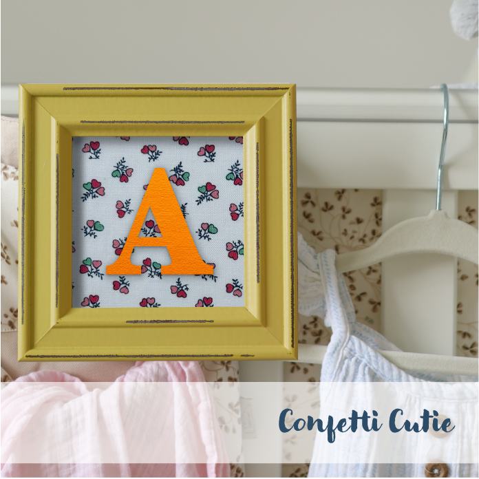 Yellow Frame - Floral