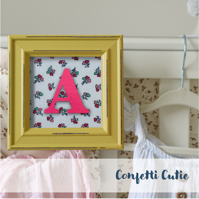 Yellow Frame - Floral