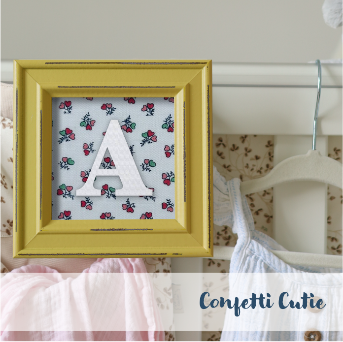 Yellow Frame - Floral