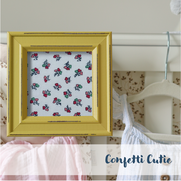 Yellow Frame - Floral