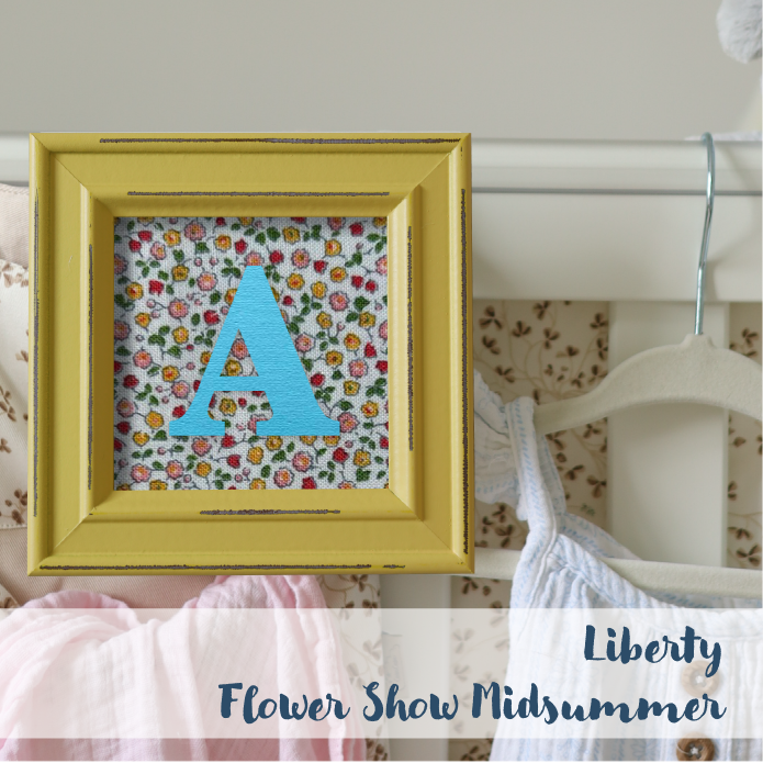Yellow Frame - Floral