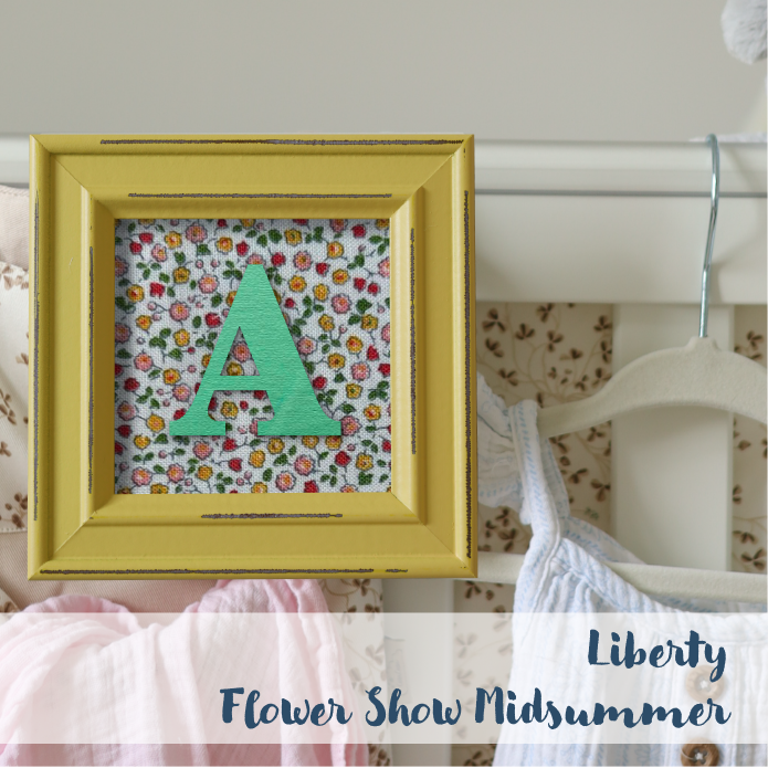 Yellow Frame - Floral