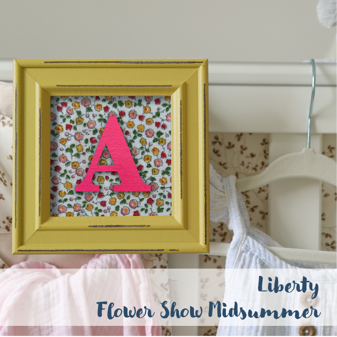 Yellow Frame - Floral