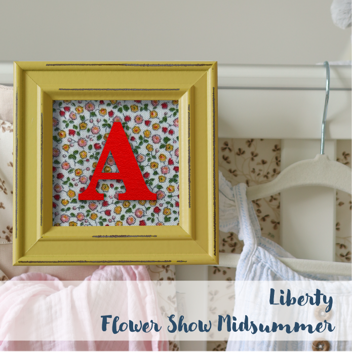 Yellow Frame - Floral