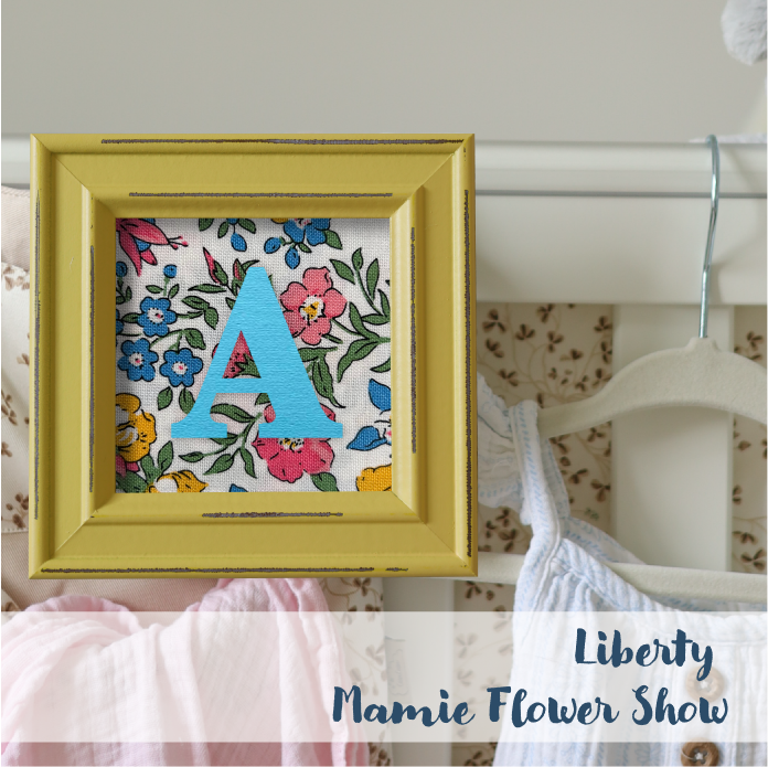 Yellow Frame - Floral