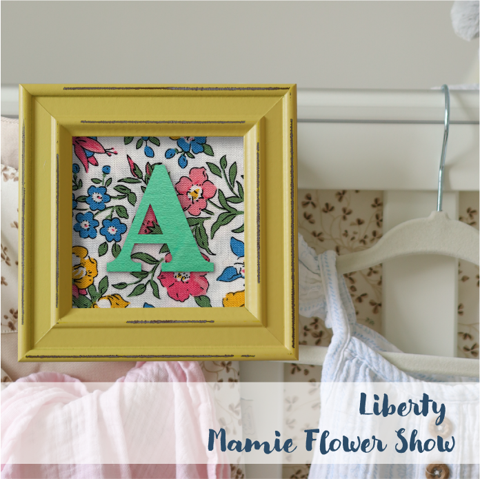 Yellow Frame - Floral