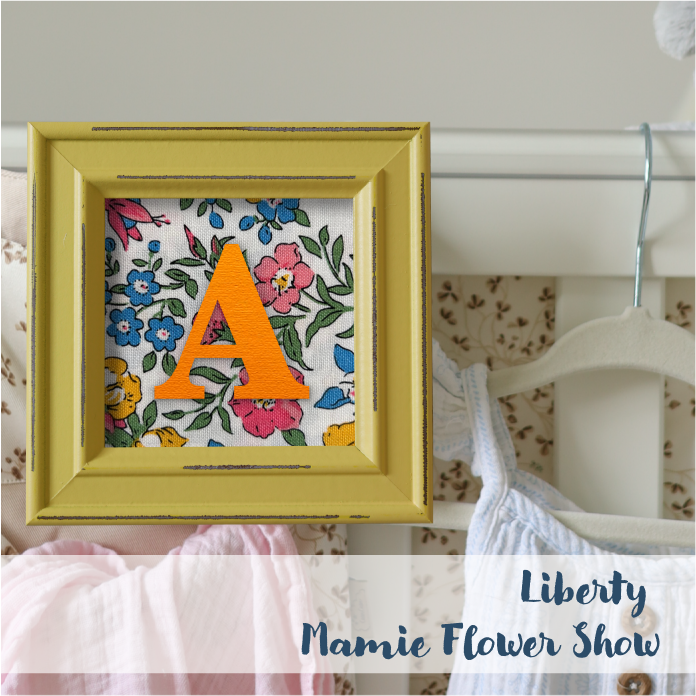 Yellow Frame - Floral