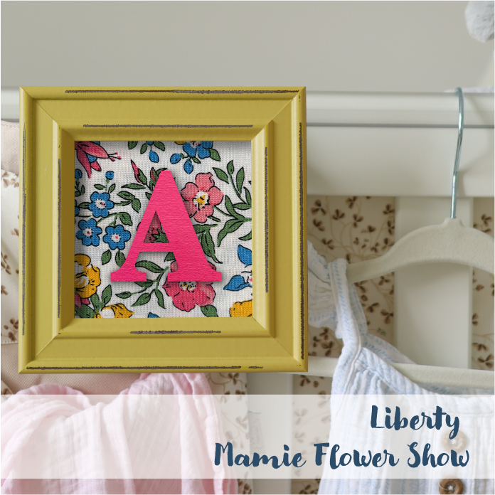 Yellow Frame - Floral