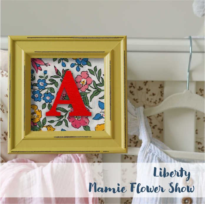 Yellow Frame - Floral