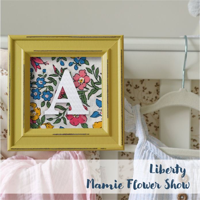 Yellow Frame - Floral