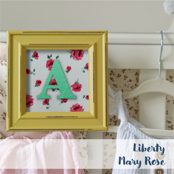 Yellow Frame - Floral